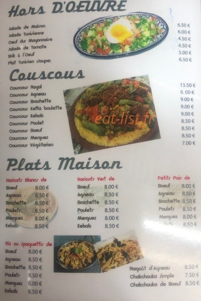 La Goulette — carte page 2