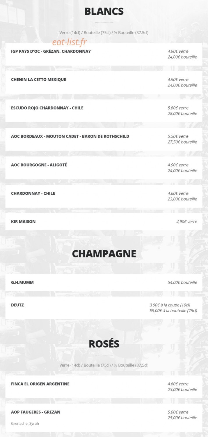 La Perla — carte page 8