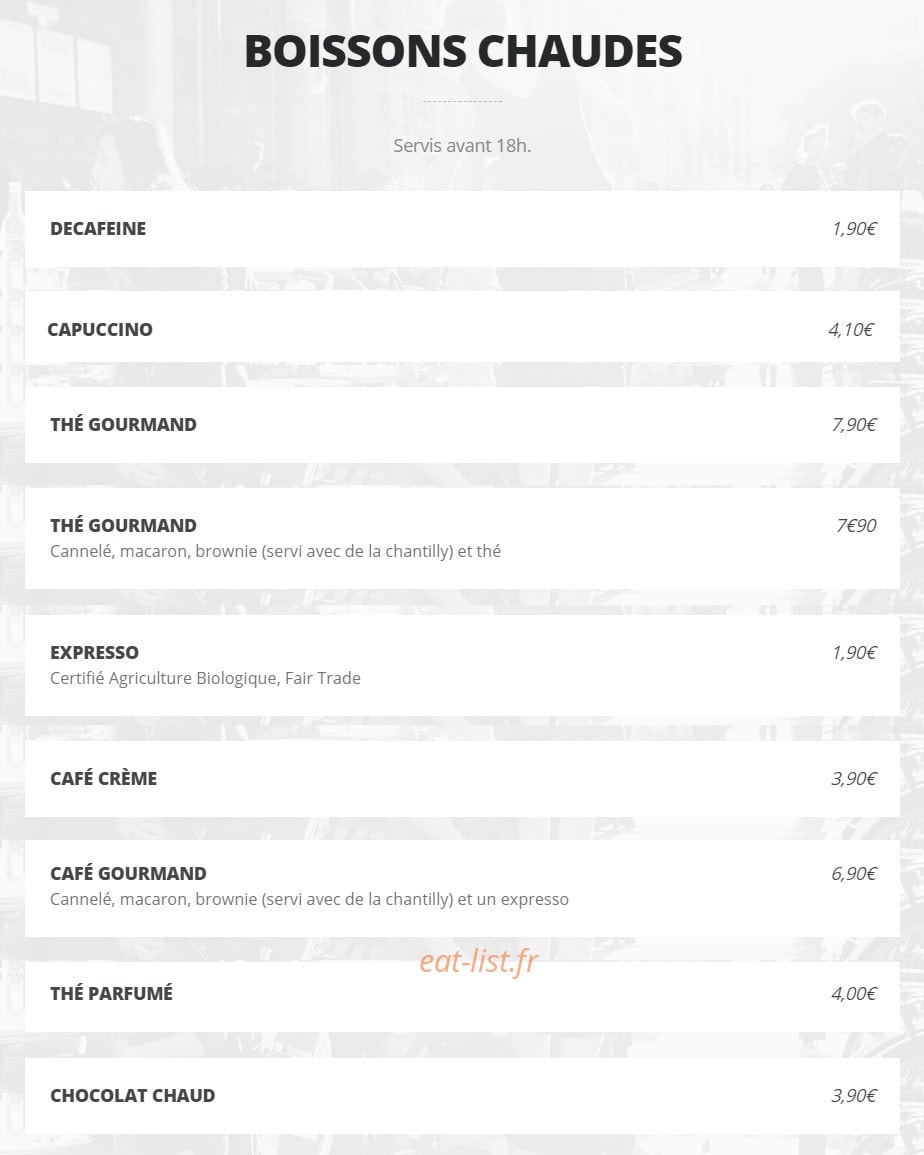 La Perla — carte page 6