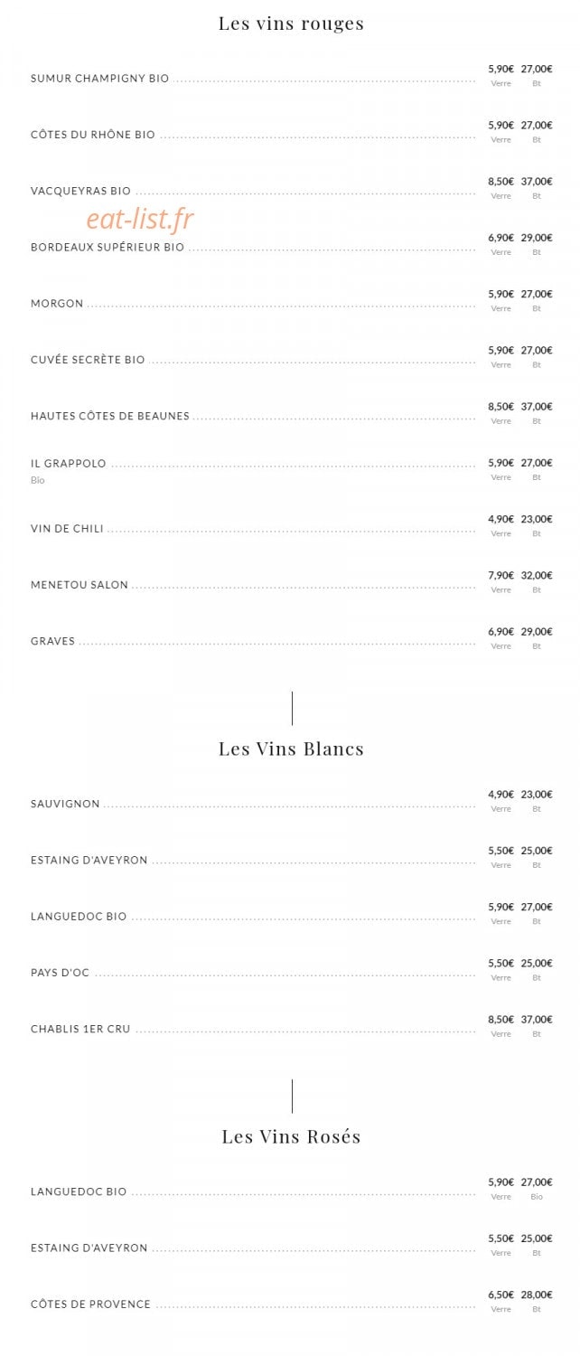 La Réserve Du Terroir — carte page 3