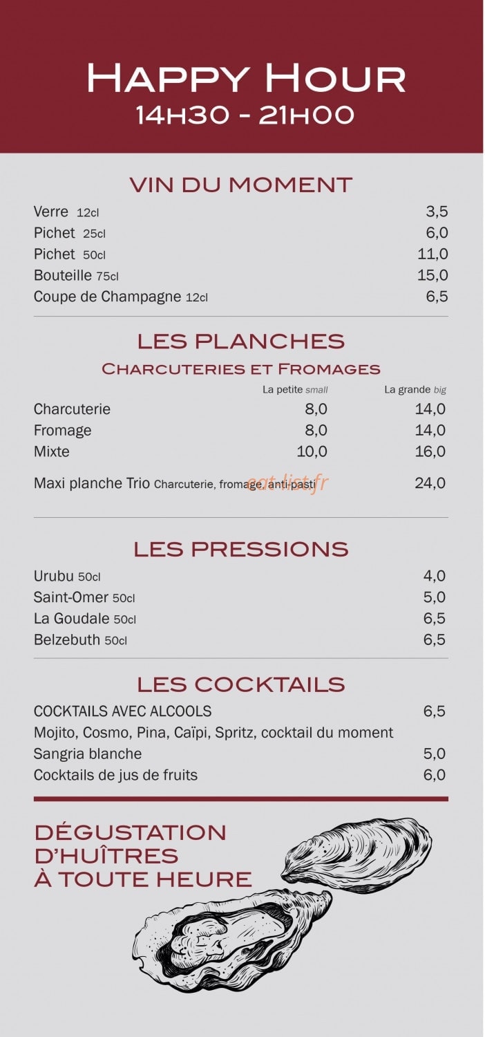 Le Brise Miche — carte page 4