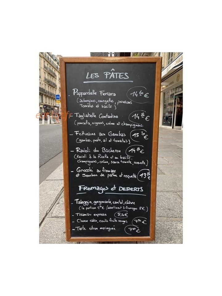 Le Bucheron — carte page 1