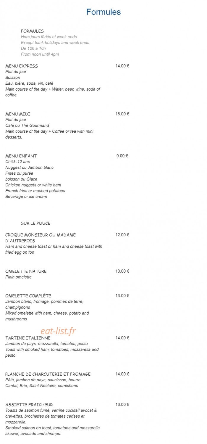Le cavalier bleu — carte page 5