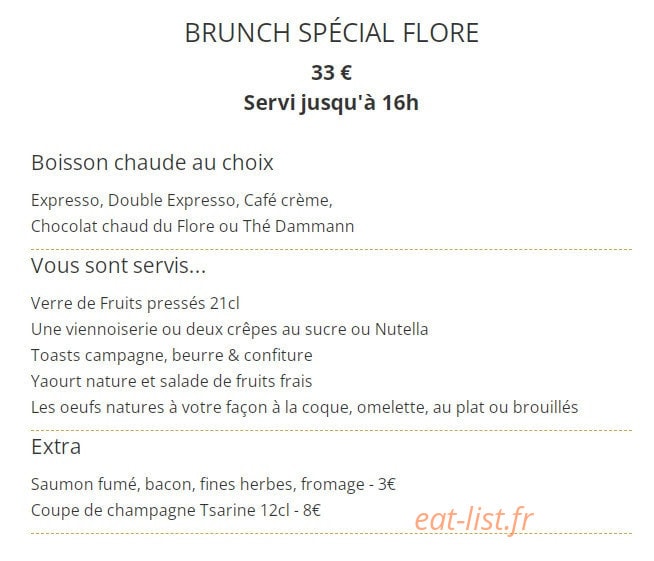 Le flore en l'ile — carte page 6