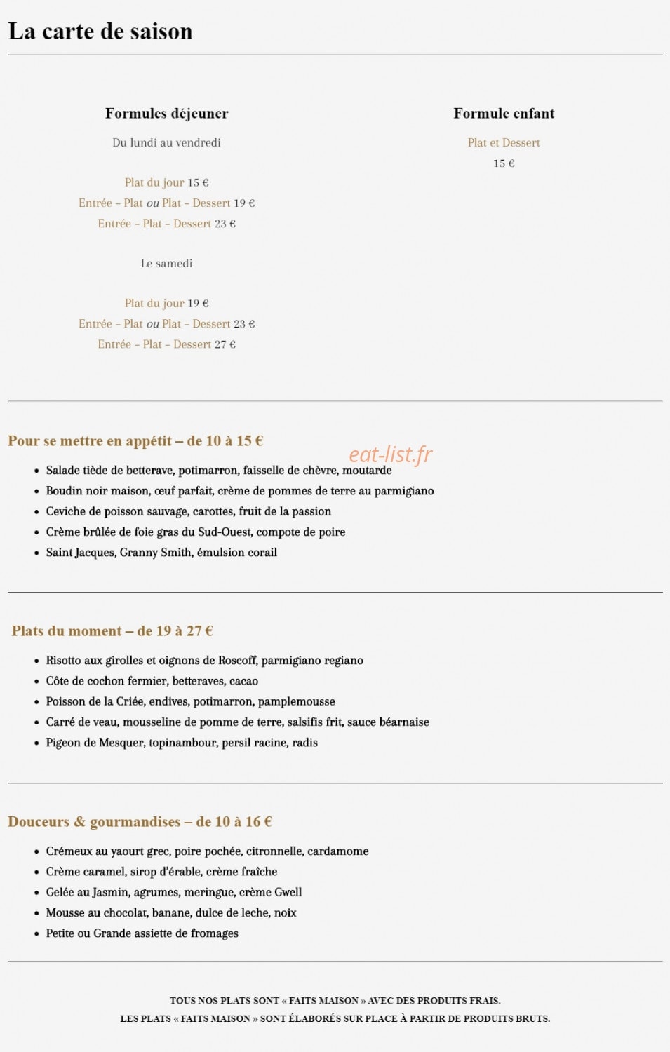 Le Jaja — carte page 1