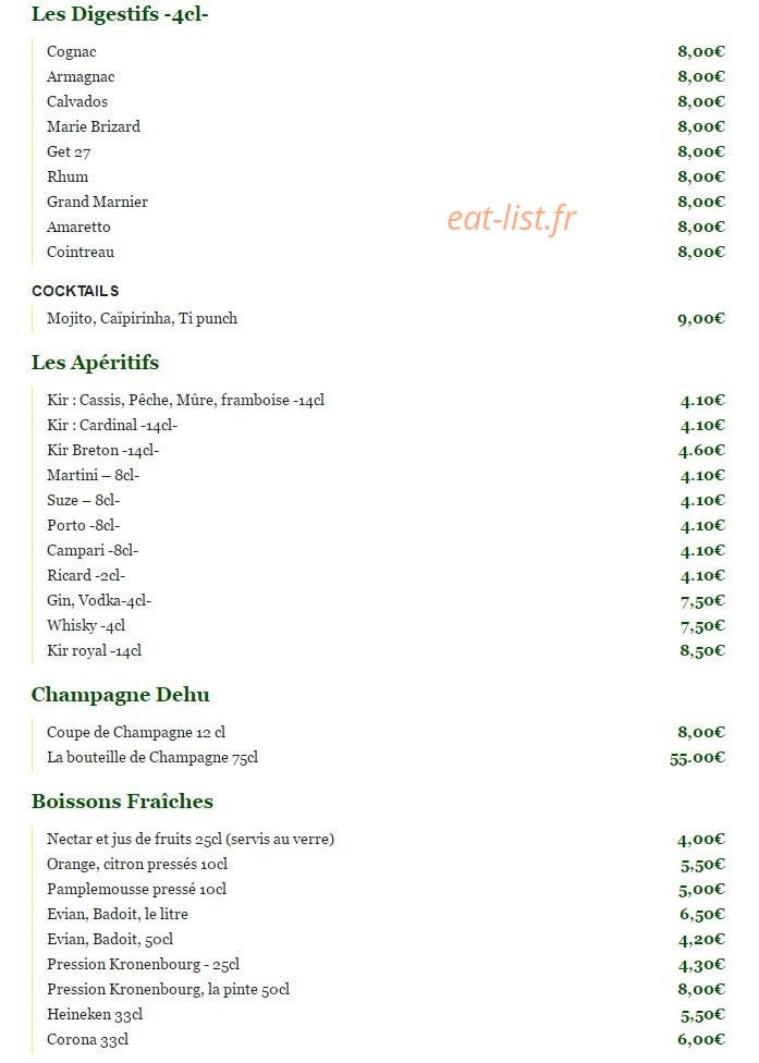 Le marché — carte page 5