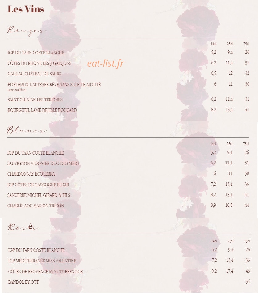 Le Paradis — carte page 12