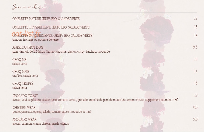Le Paradis — carte page 2
