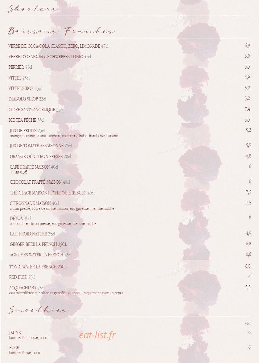 Le Paradis — carte page 9
