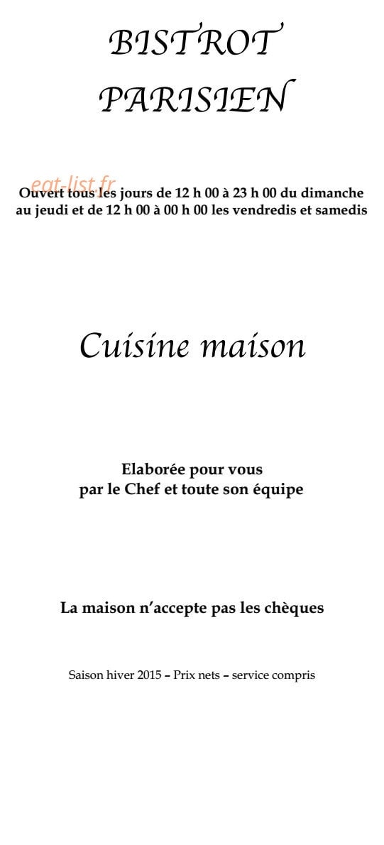 Le pavé — carte page 1