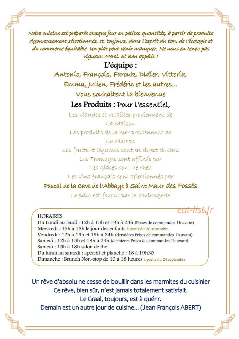Le petit Bastille — carte page 6