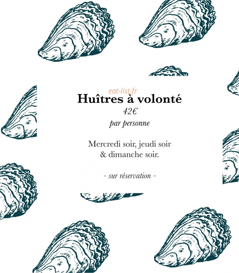 Le Seafood — carte page 8
