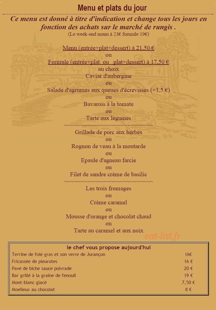 Le Trumilou — carte page 1