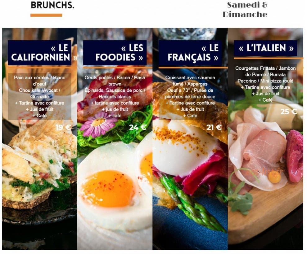 Les Foodies — carte page 2