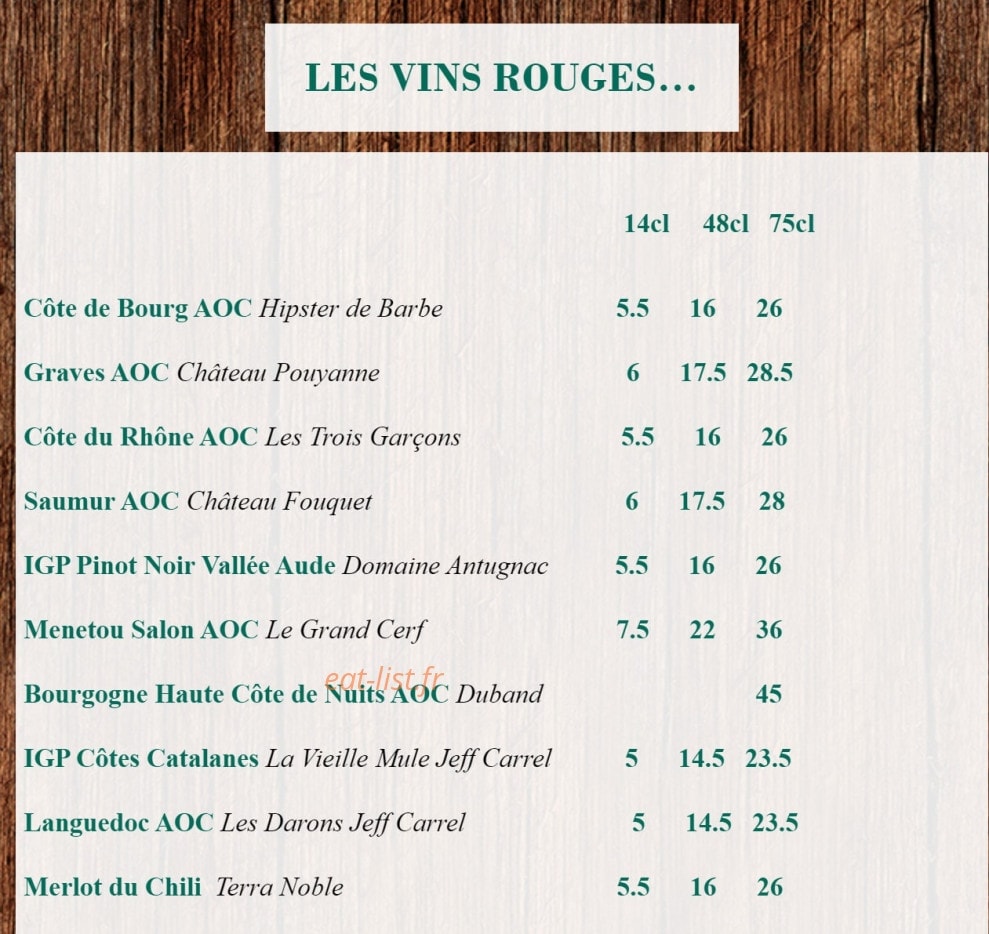 Les Marronniers  — carte page 11