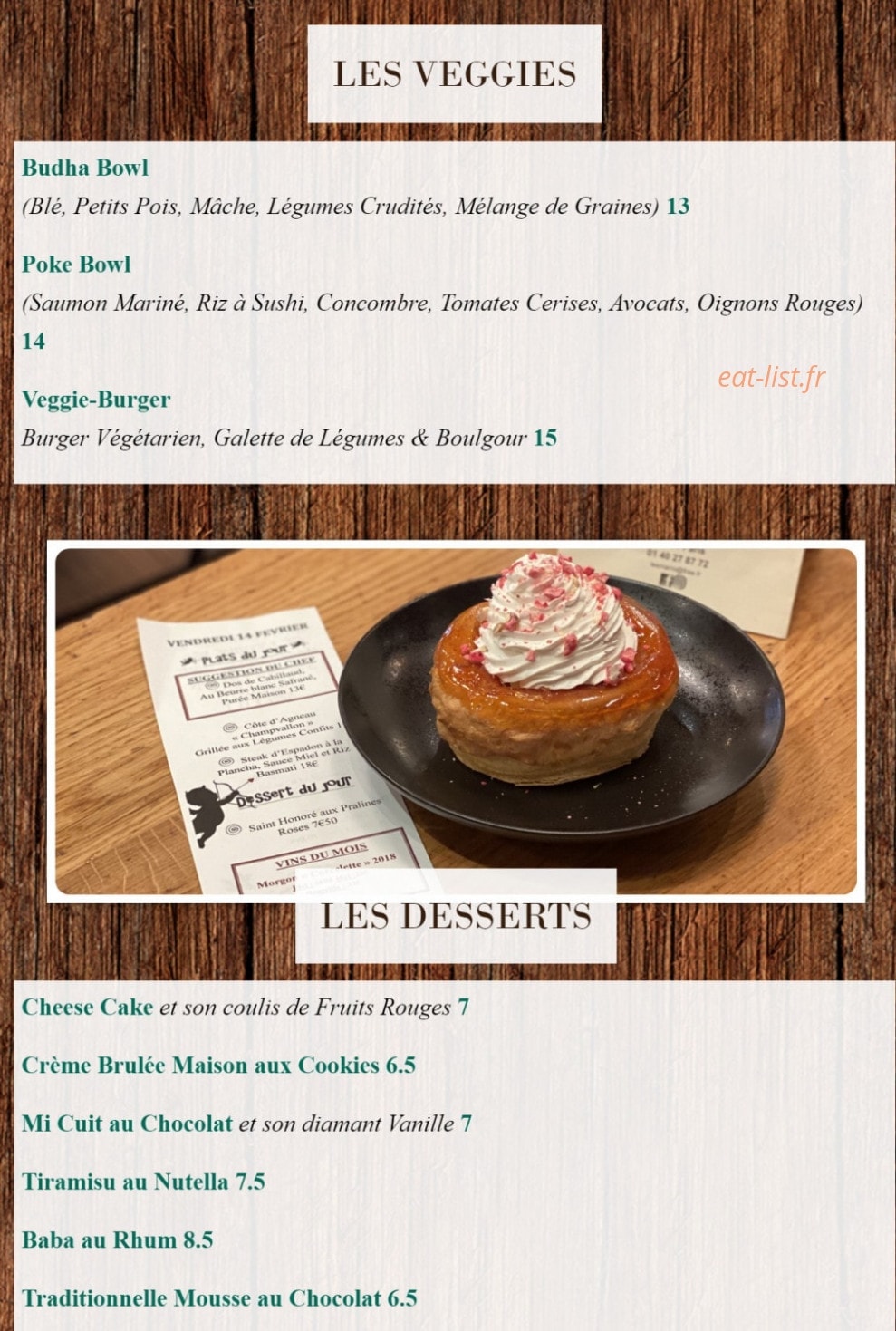 Les Marronniers  — carte page 7