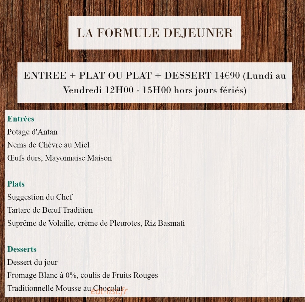 Les Marronniers  — carte page 4