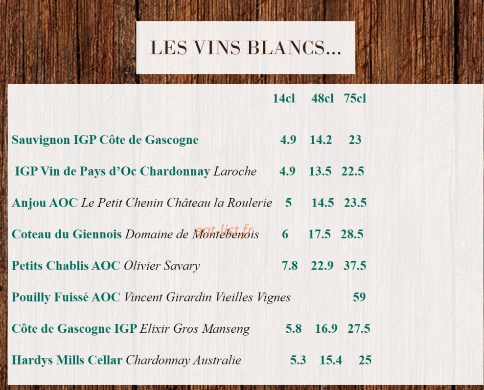 Les Marronniers  — carte page 10