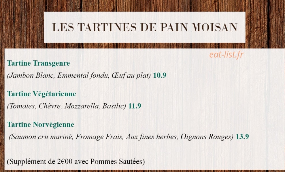 Les Marronniers  — carte page 3