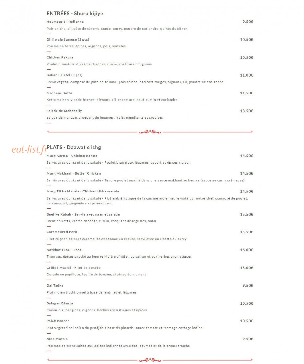 Mahabelly — carte page 1