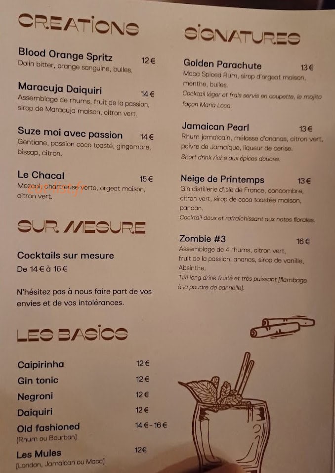 Maria Loca — carte page 2