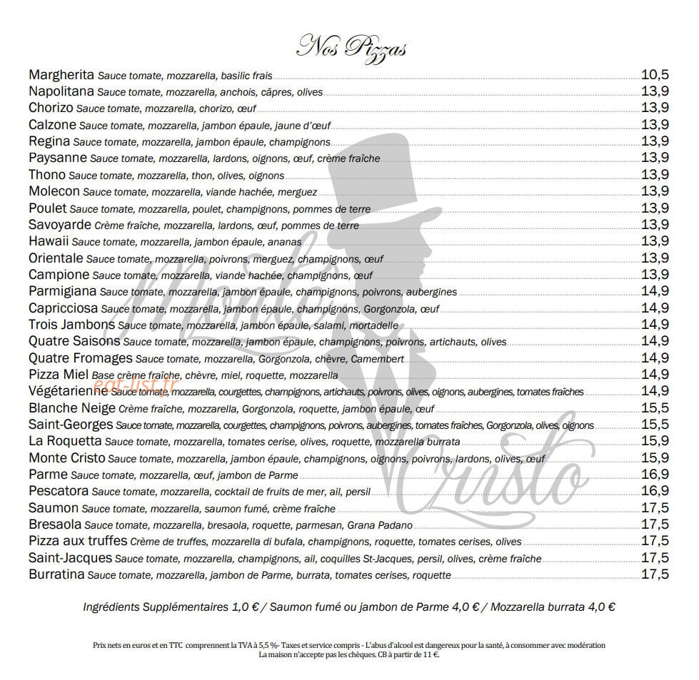 Monte Cristo — carte page 4