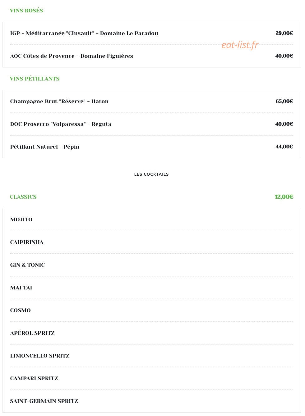 Nostre — carte page 7