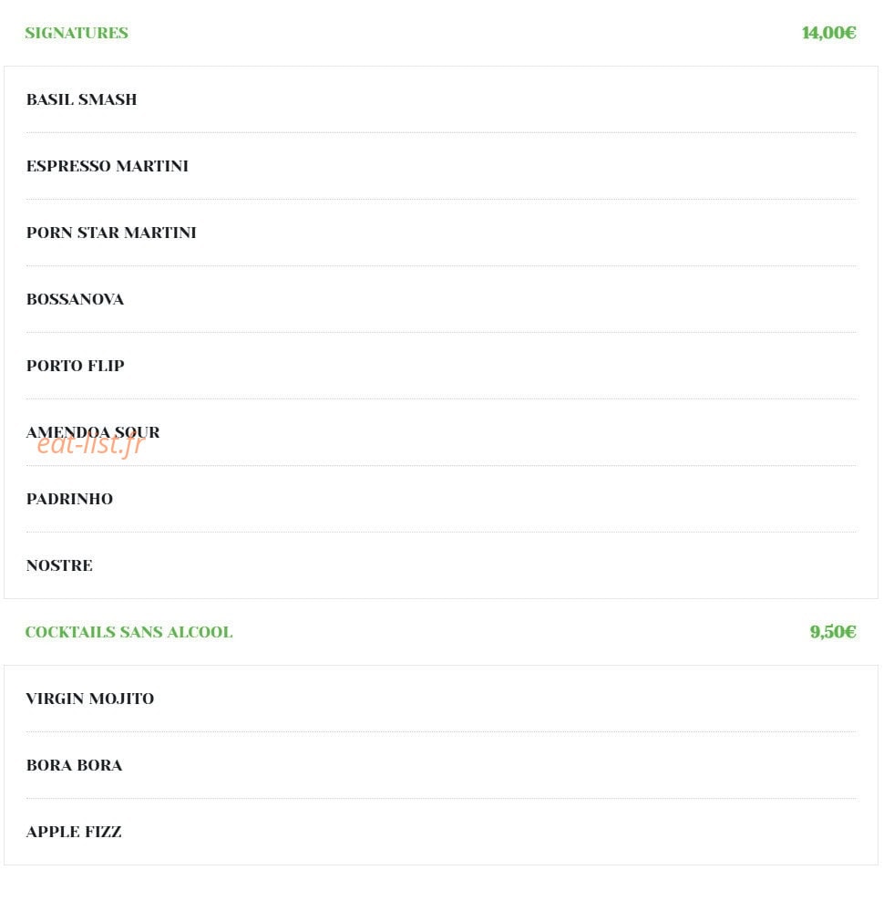 Nostre — carte page 8