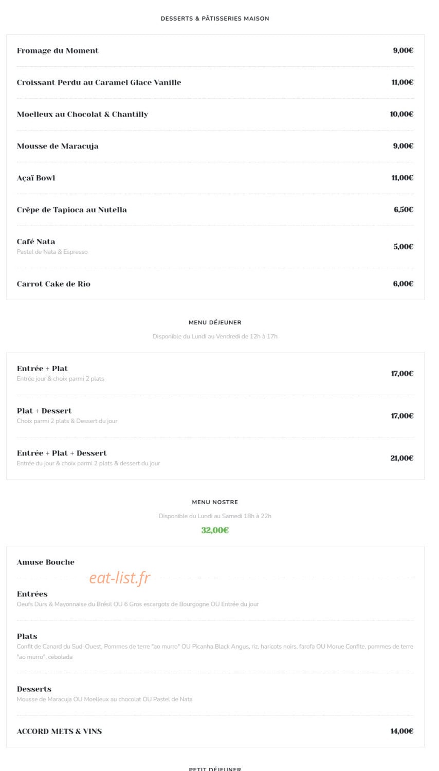 Nostre — carte page 3