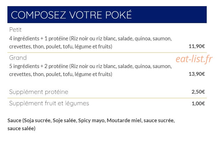 O'9 Poké — carte page 3