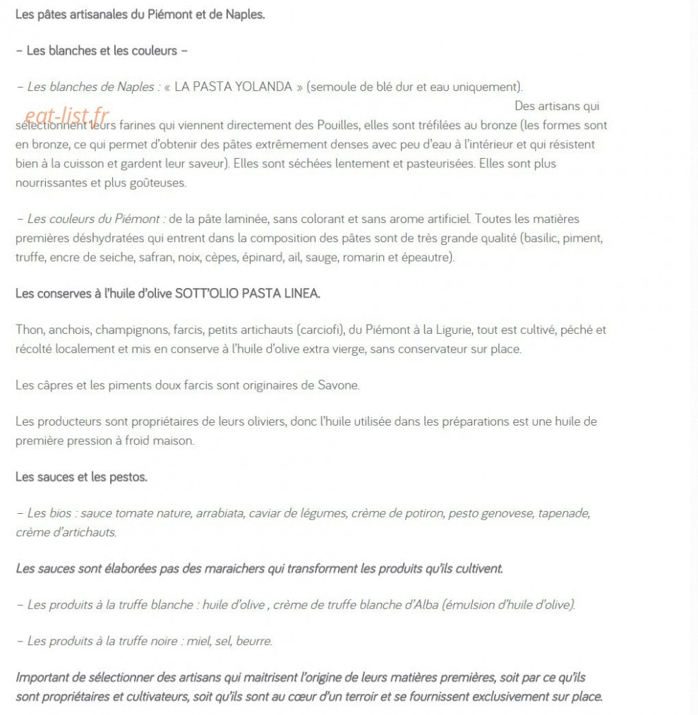 Pasta Linea — carte page 3