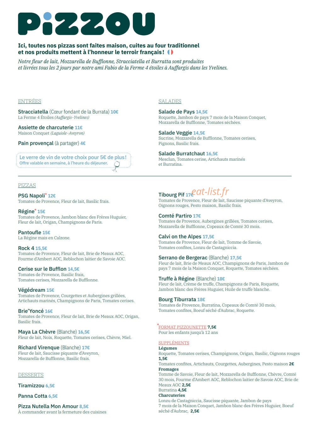 Pizzou — carte page 1
