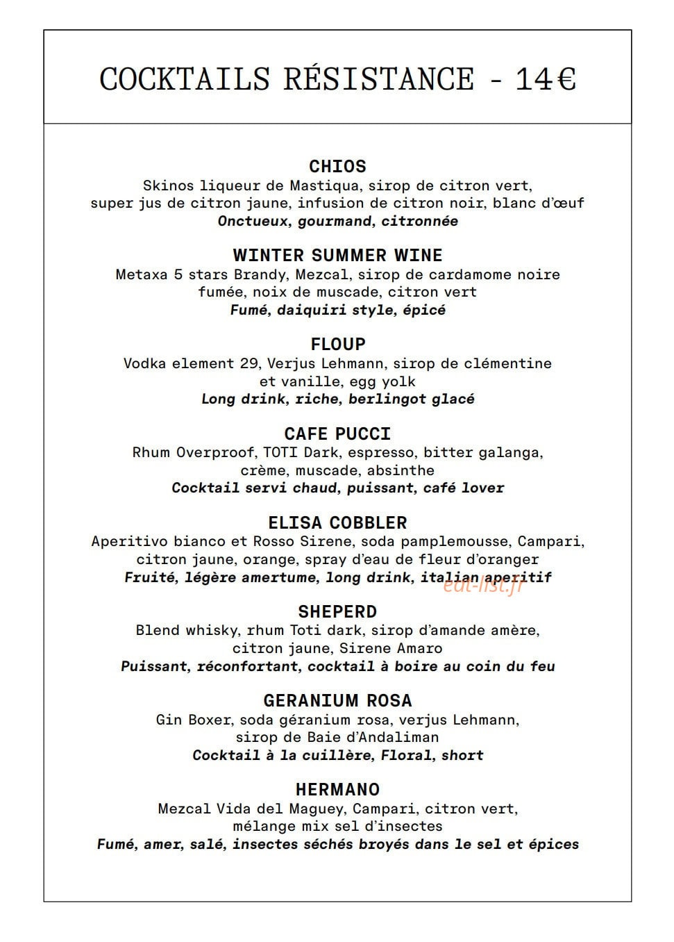Résistance — carte page 2