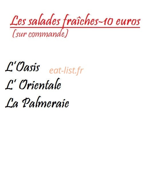 Saveur d'Atika — carte page 6