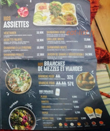 Shawarma lovers — carte page 4