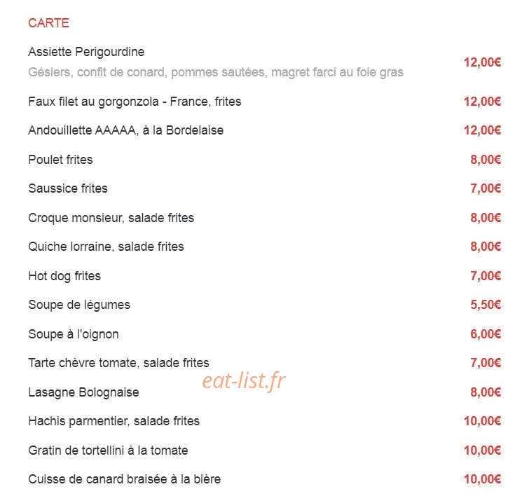 Sur le Pouce — carte page 3