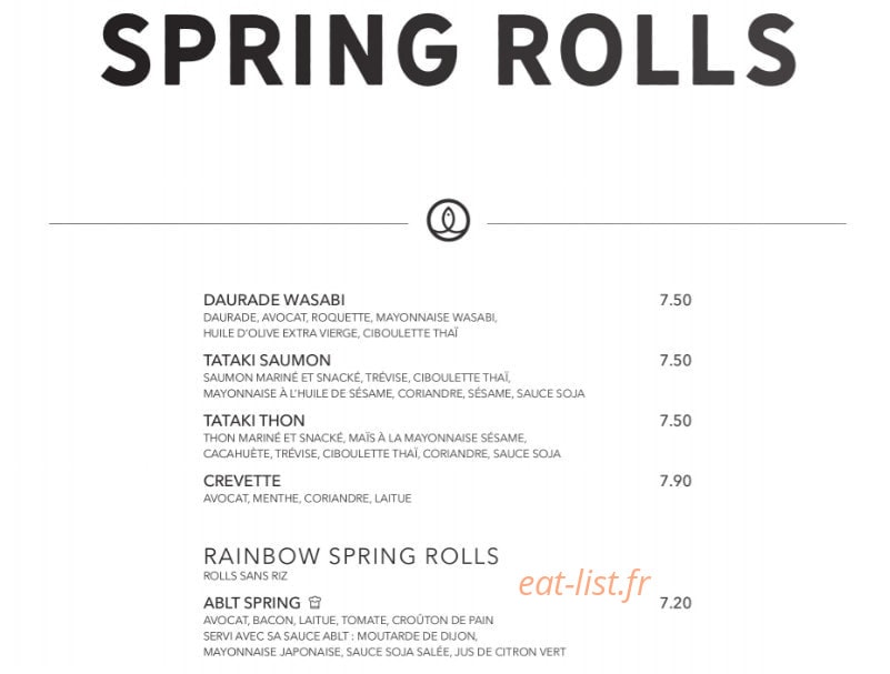 Sushi Shop — carte page 24