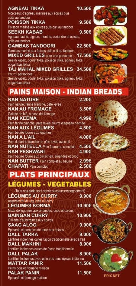 Taj Mahal — carte page 3