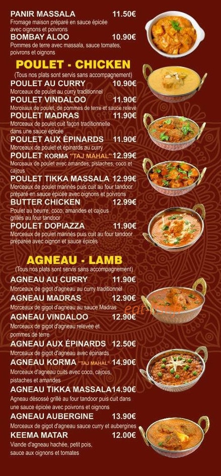 Taj Mahal — carte page 4