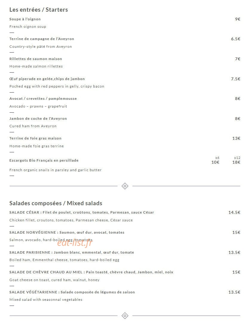 Terrasse Sainte Catherine — carte page 1