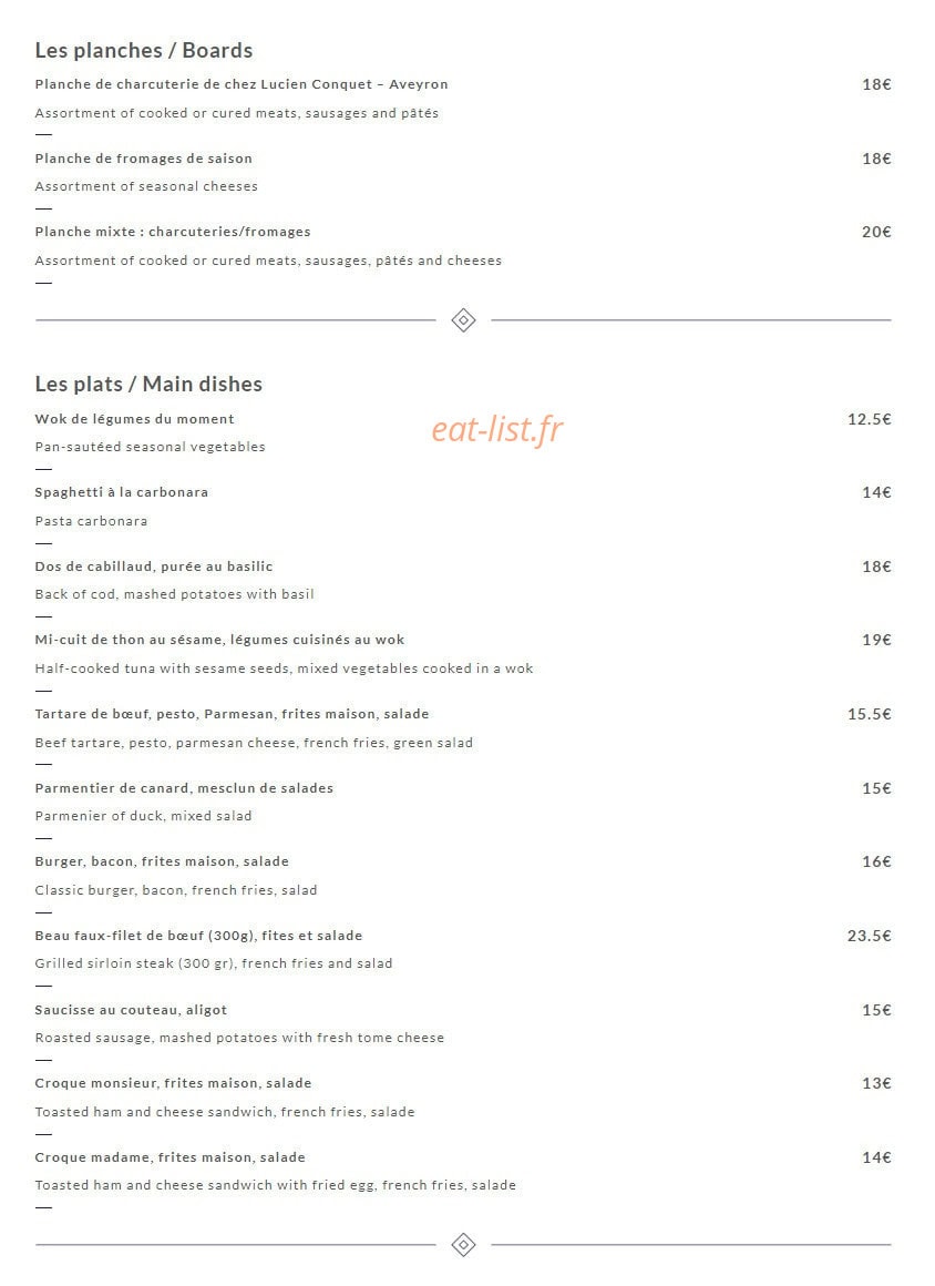 Terrasse Sainte Catherine — carte page 2