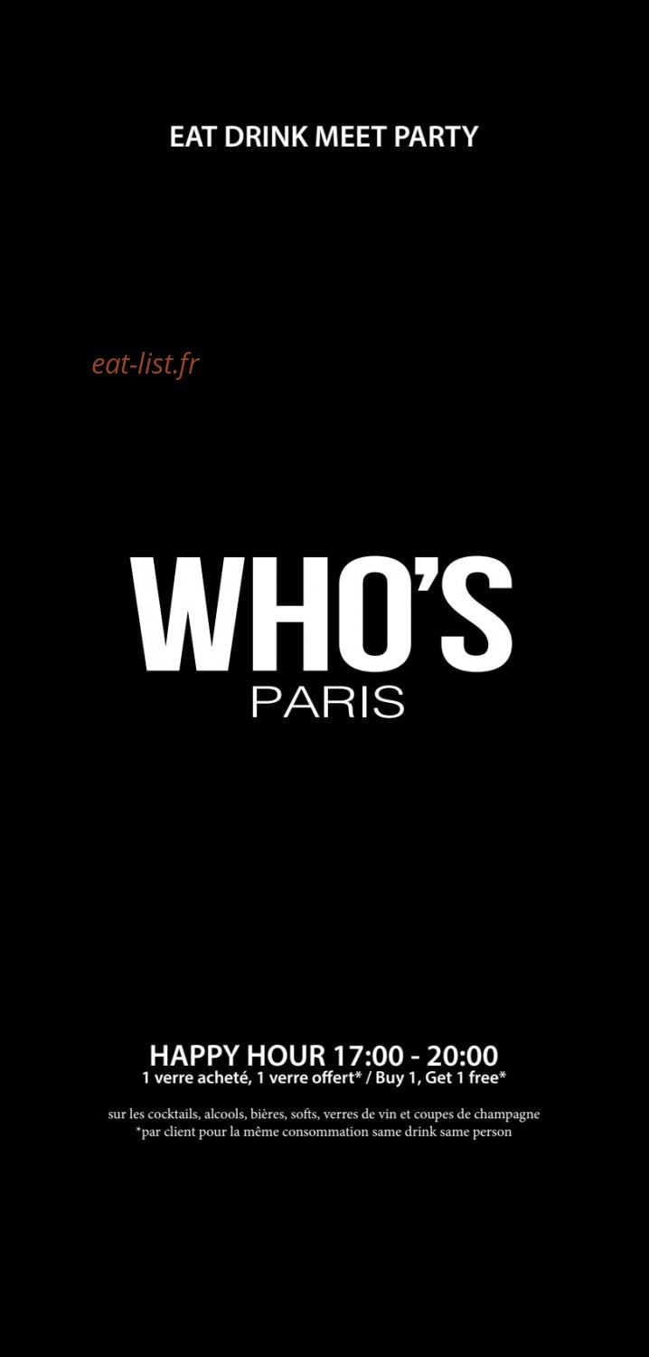 Who's — carte page 5