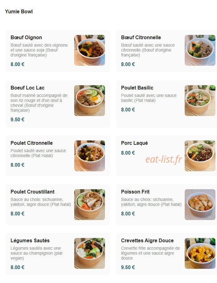 Yumie-yumie — carte page 2