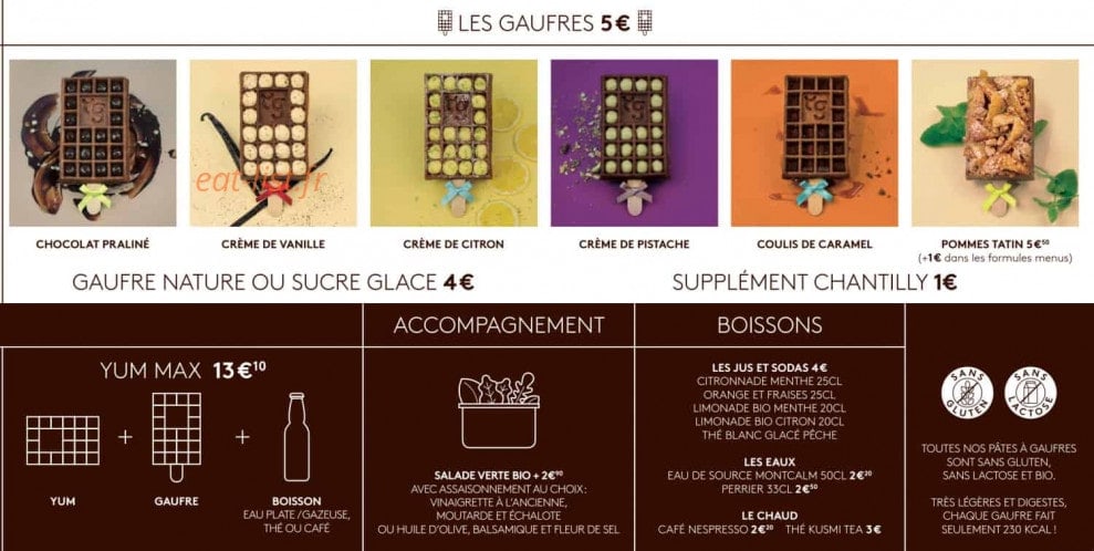 Yummy & Guiltfree — carte page 2