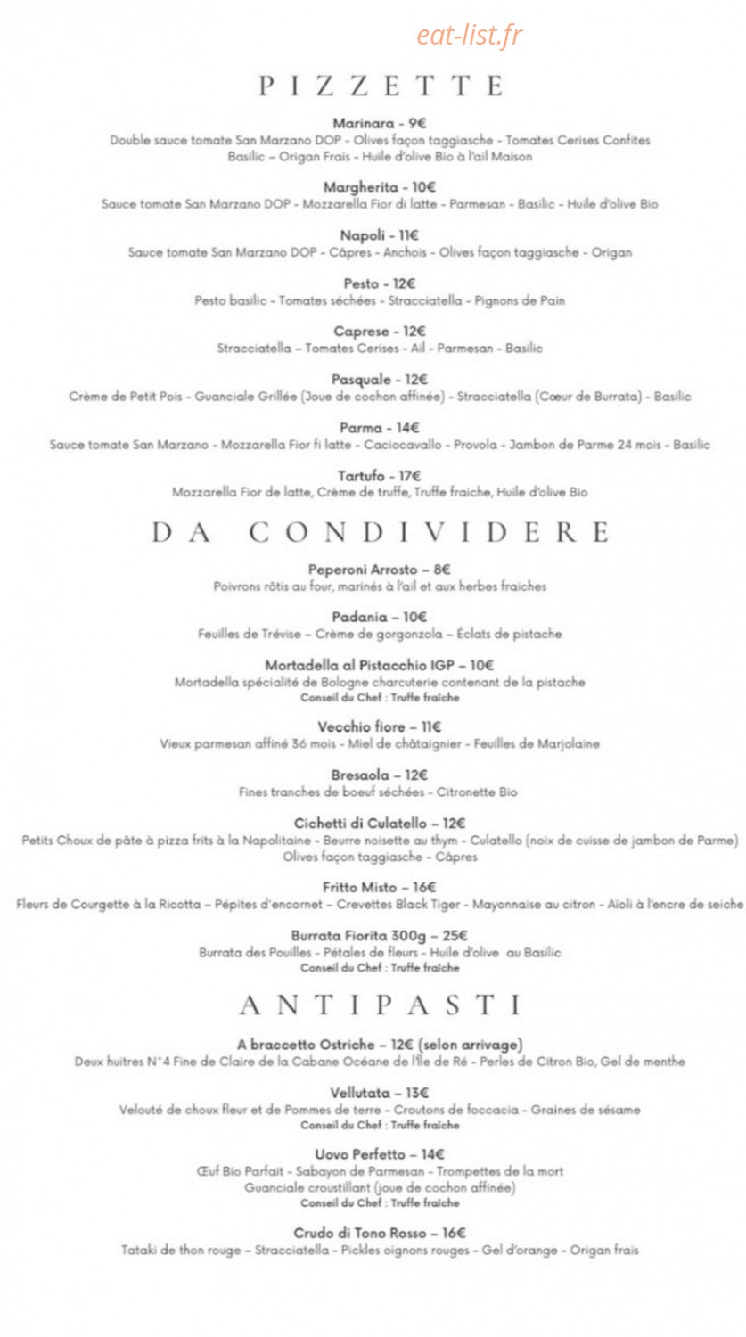 A Braccetto — carte page 1