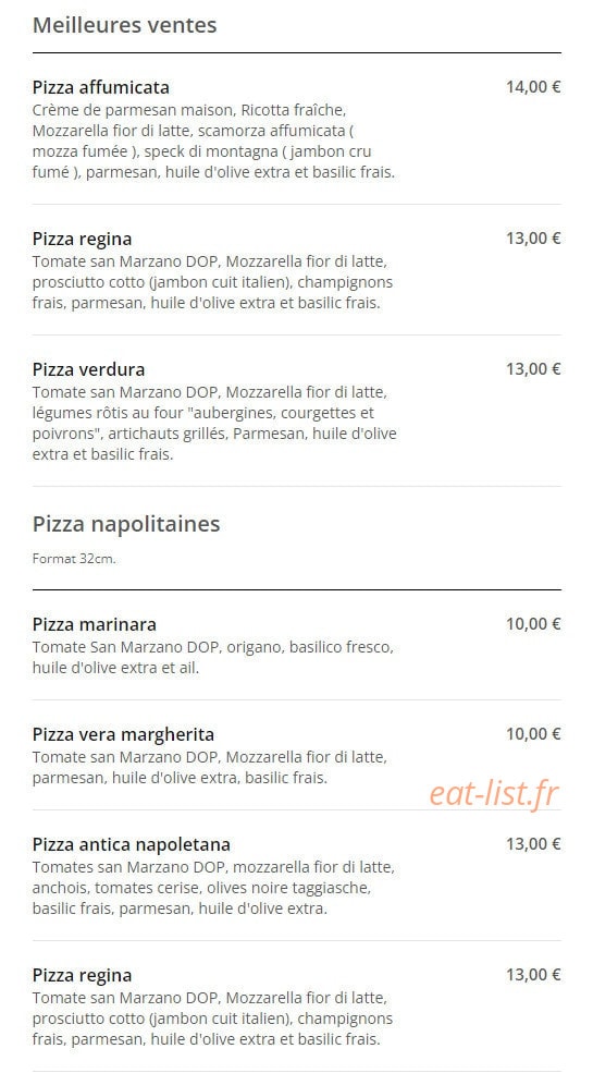 Amore e Gusto — carte page 1