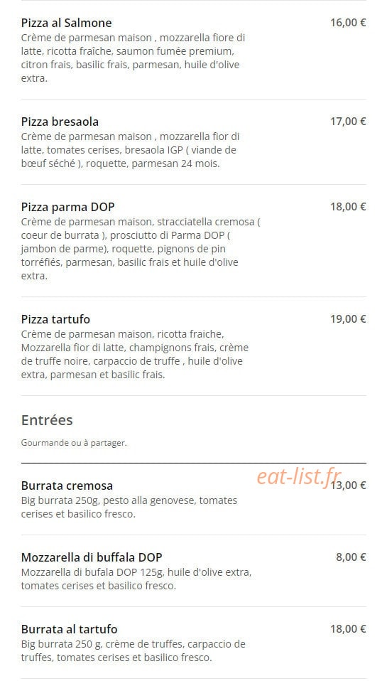 Amore e Gusto — carte page 3