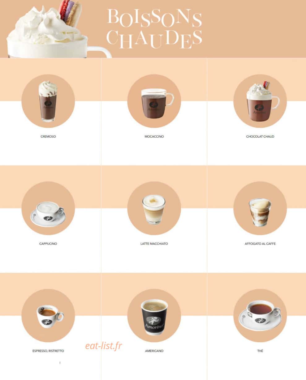 Amorino — carte page 7