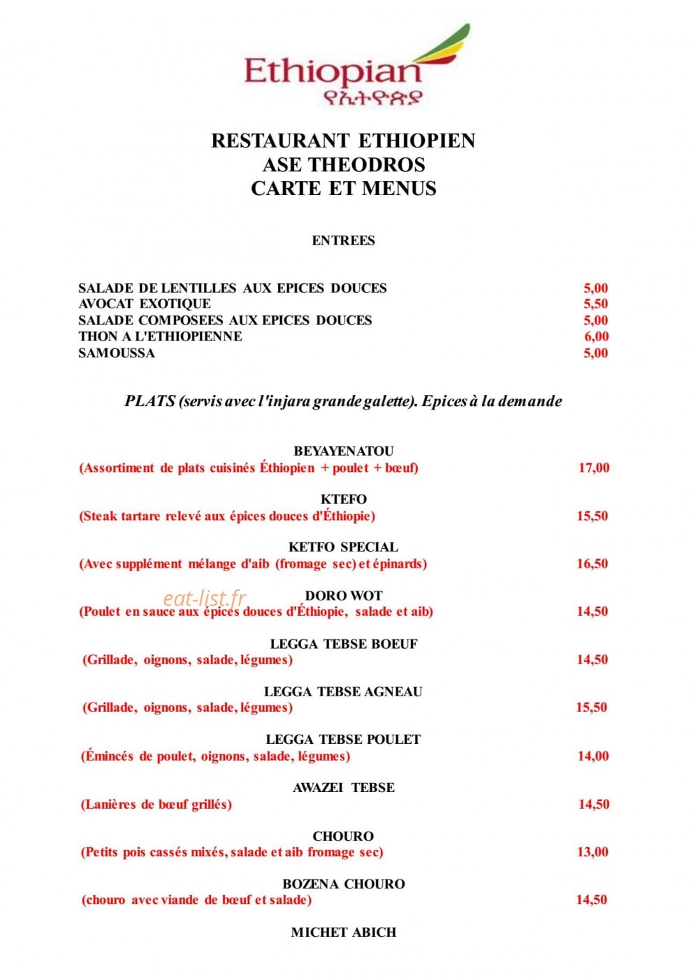 Ase Theodros — carte page 1