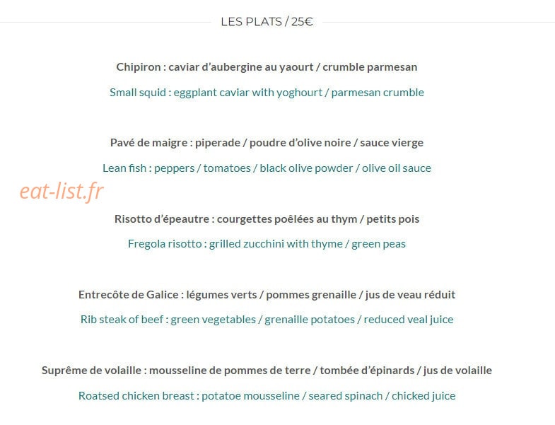 Au Bon Coin — carte page 2